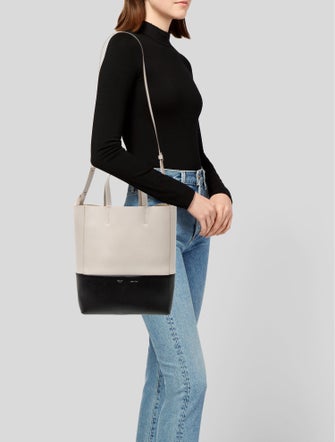 Celine Leather Vertical Cabas Small