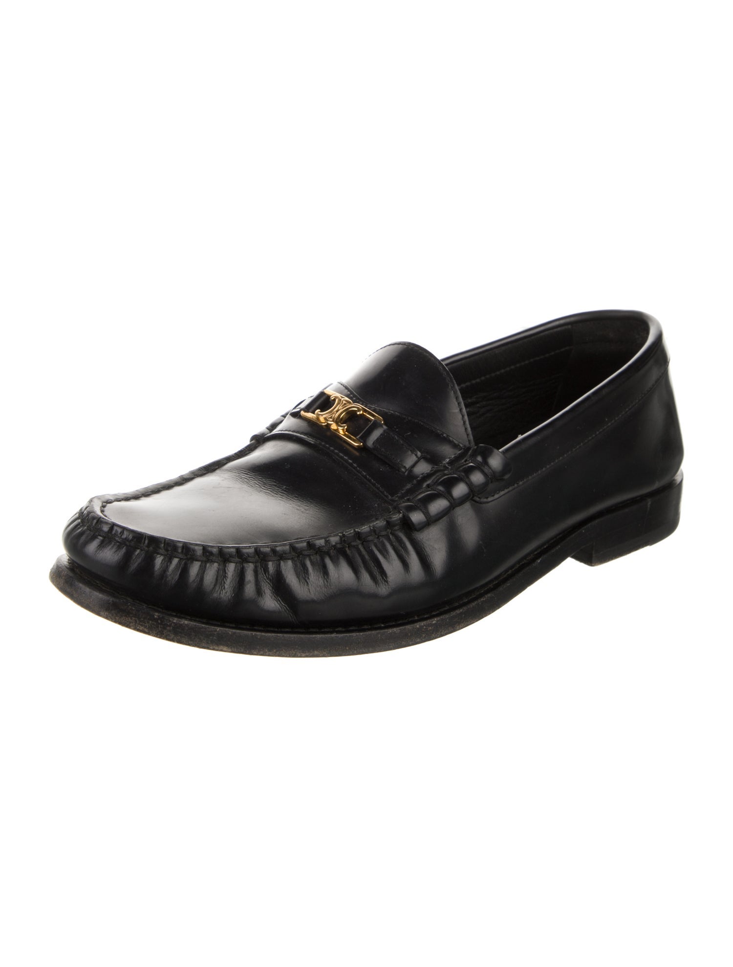 Celine Leather Loafers