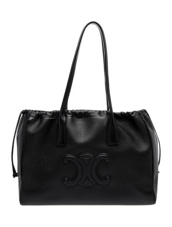 Celine Triomphe Drawstring Cabas Large 2023