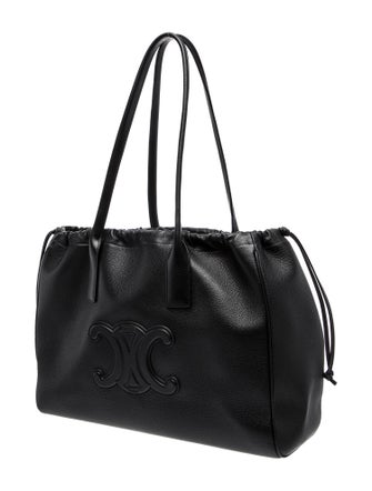 Celine Triomphe Drawstring Cabas Large 2023