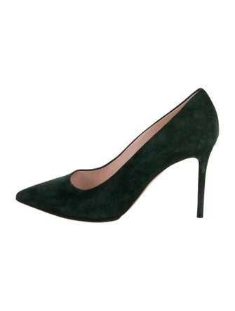 Celine Suede Pumps