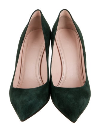 Celine Suede Pumps