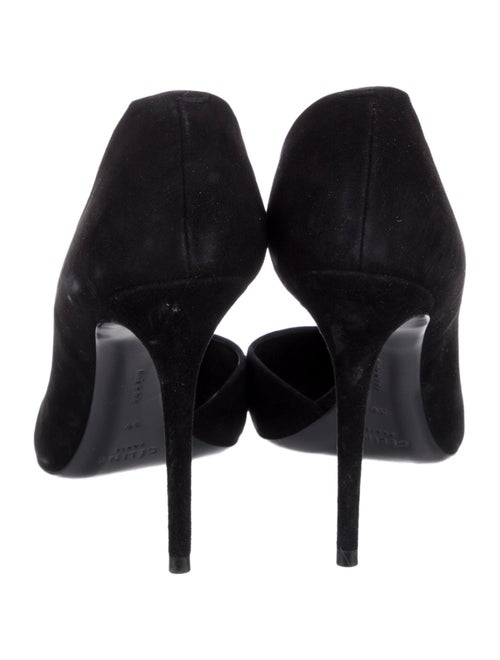 Celine Suede D'Orsay Pumps