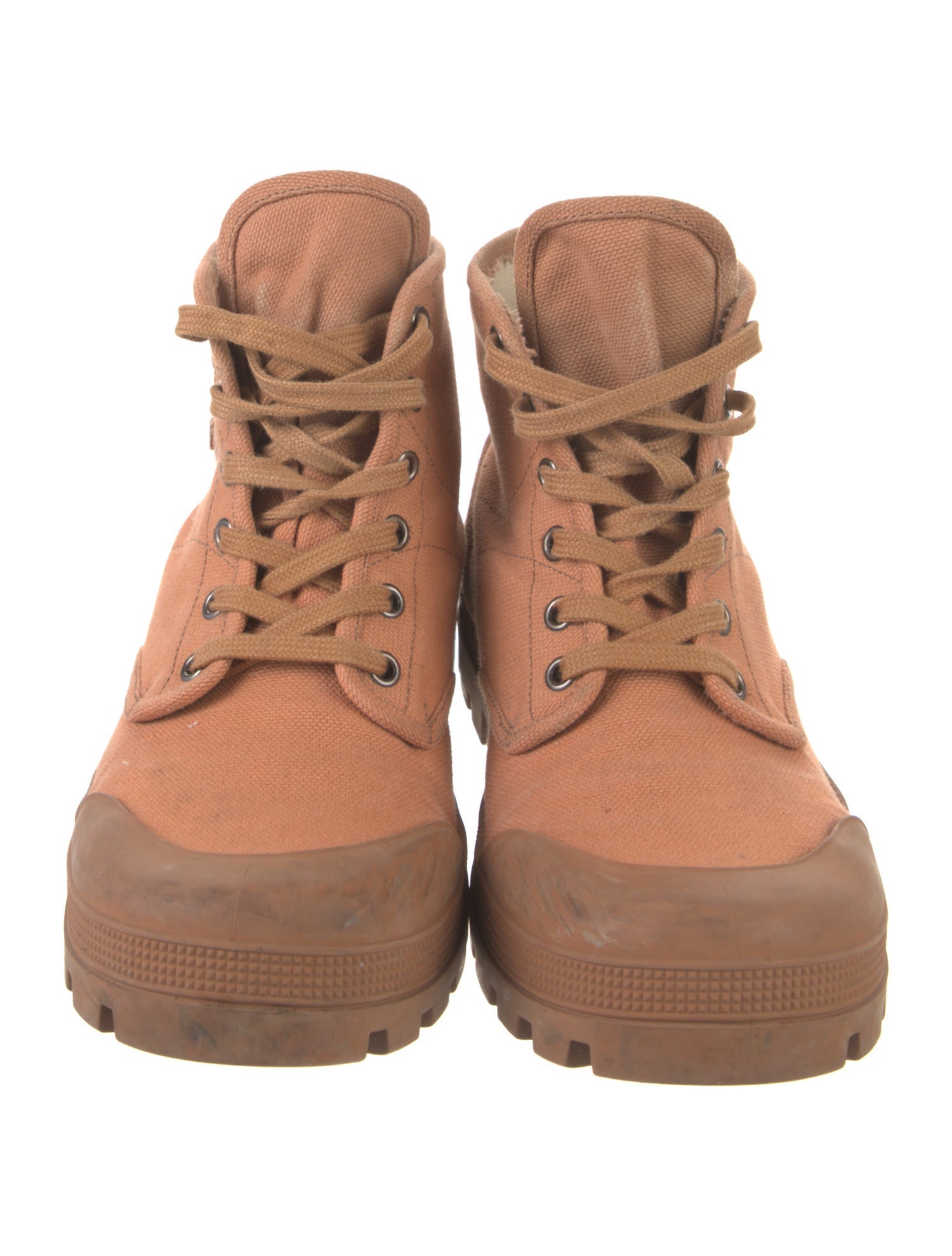 Celine Canvas Hiking Boots