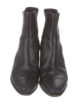 Celine Leather Chelsea Boots