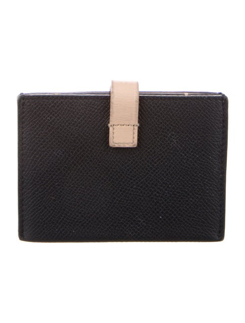 Celine Strap Compact Wallet Leather Wallet