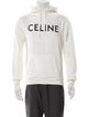 Celine Graphic Print Crew Neck Hoodie
