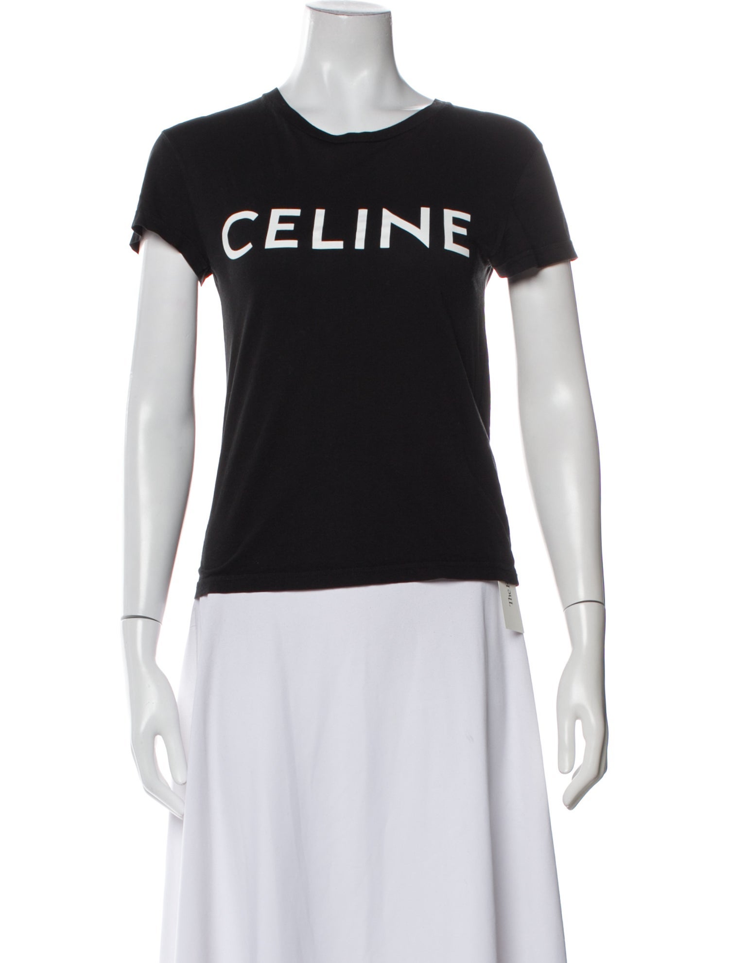 Celine Graphic Print Crew Neck T-Shirt