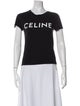 Celine Graphic Print Crew Neck T-Shirt