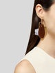 Celine Enamel Multi-Shape Drop Earrings