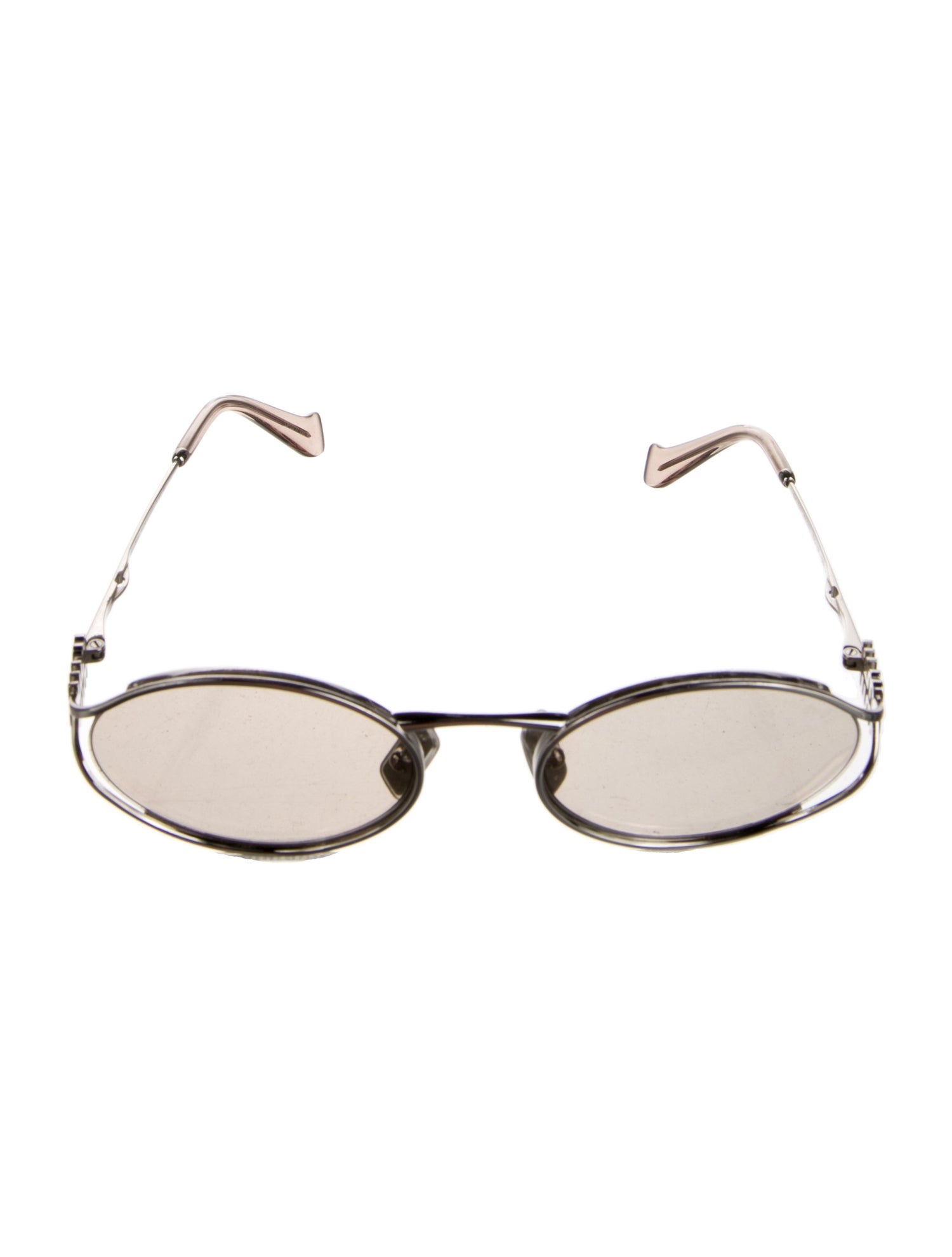 Celine Round Tinted Sunglasses