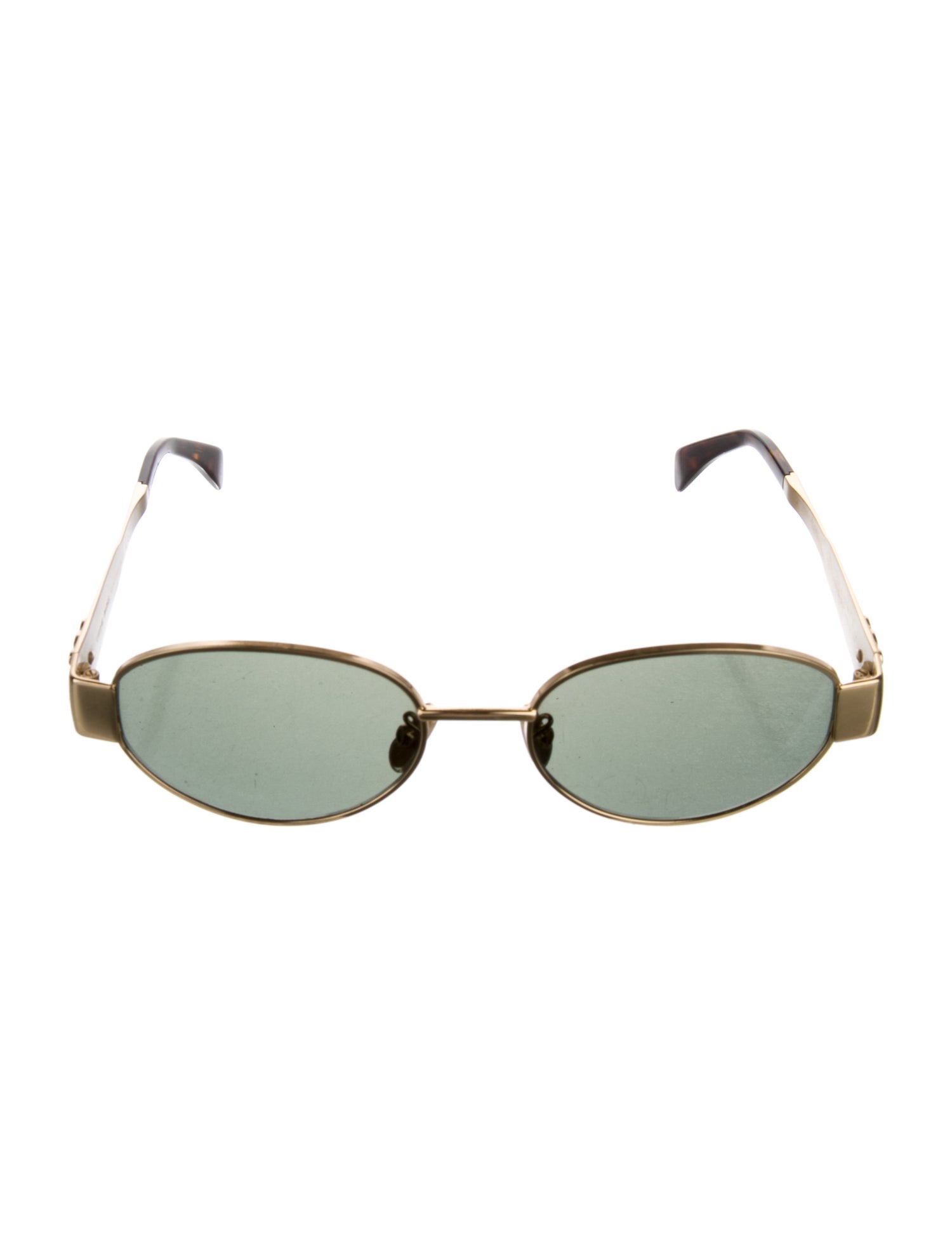 Celine Round Tinted Sunglasses