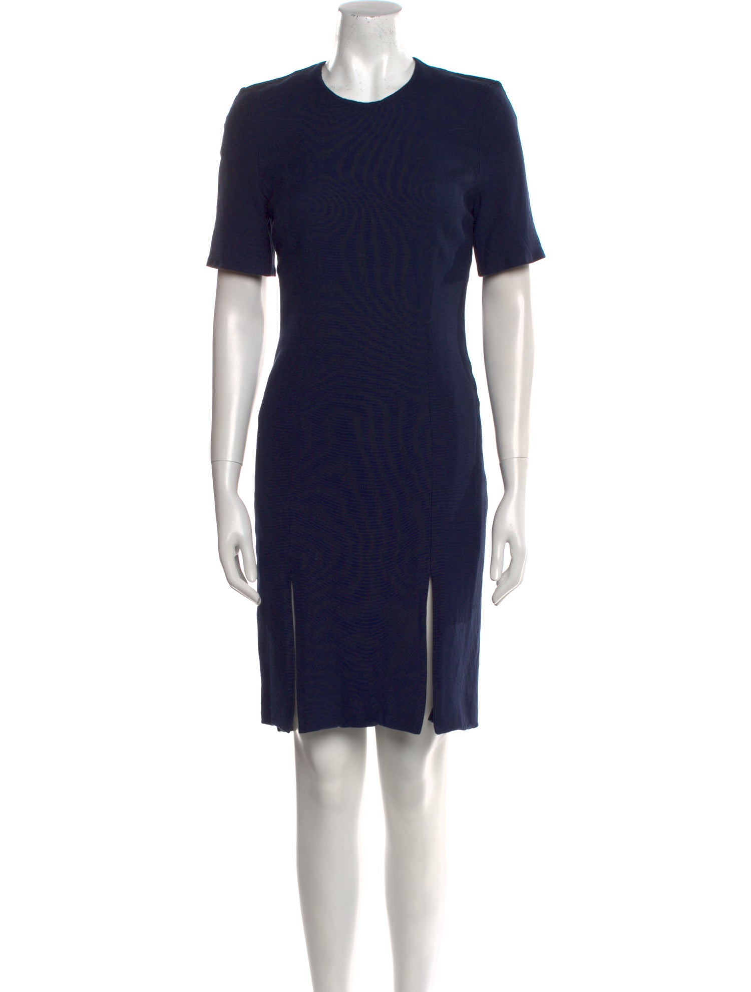 Celine Crew Neck Knee-Length Dress