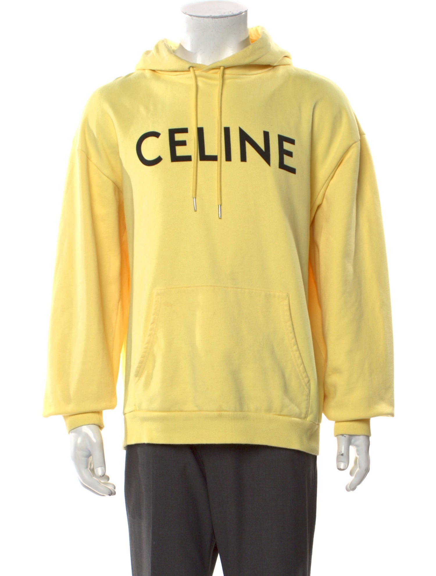 Celine Graphic Print Crew Neck Hoodie