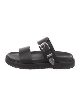 Celine Leather Slides