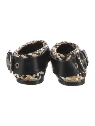 Celine Leather Patterned Flats