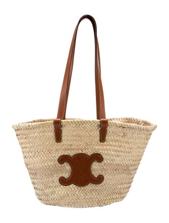 Celine Raffia Classic Panier 2022