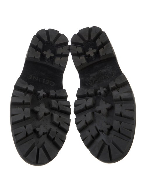 Celine Horsebit Accent Leather Loafers