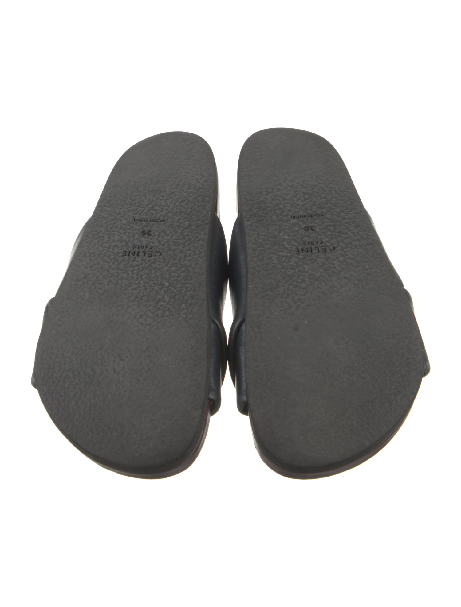 Celine Leather Slides