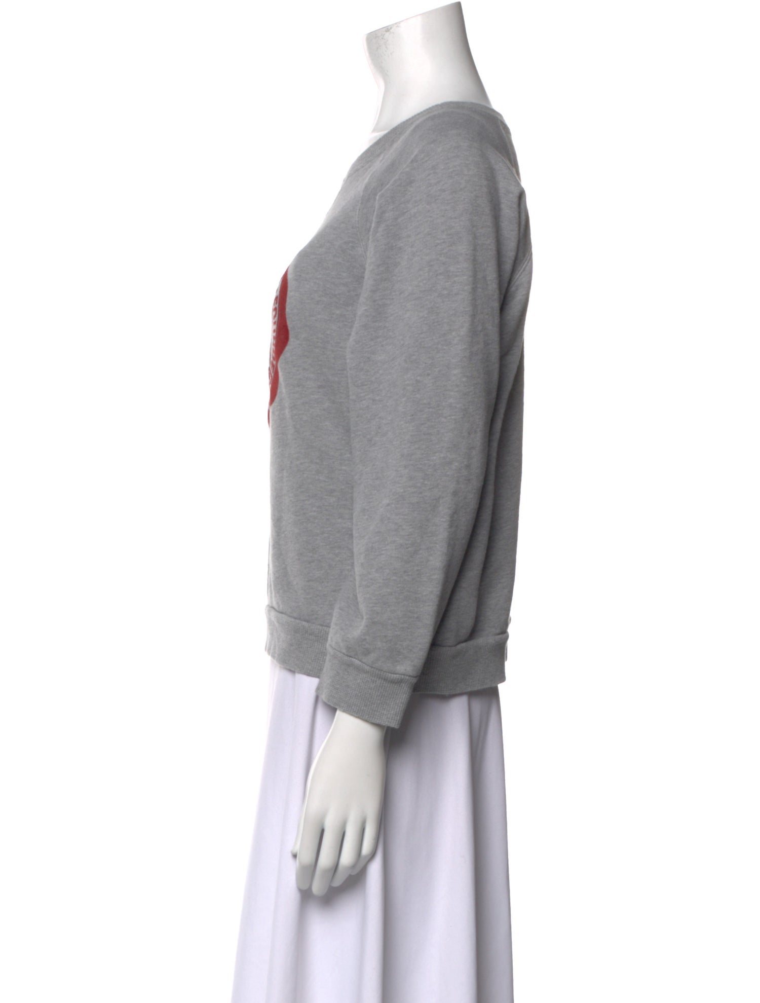 Celine Graphic Print Crew Neck Sweatshirt