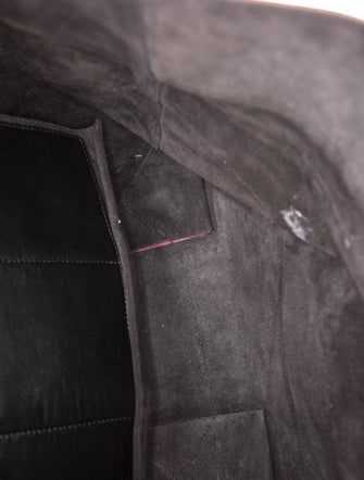 Celine Leather Cabas Foldover