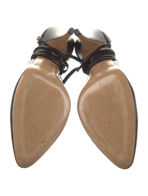 Celine Leather T-Strap Pumps