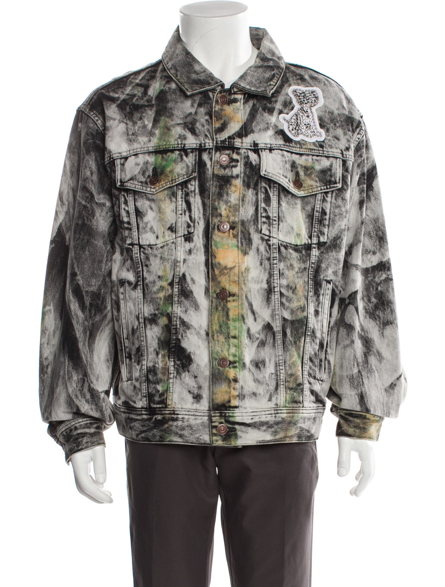 Celine Printed Trucker Jacket