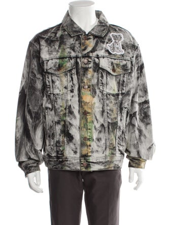 Celine Printed Trucker Jacket