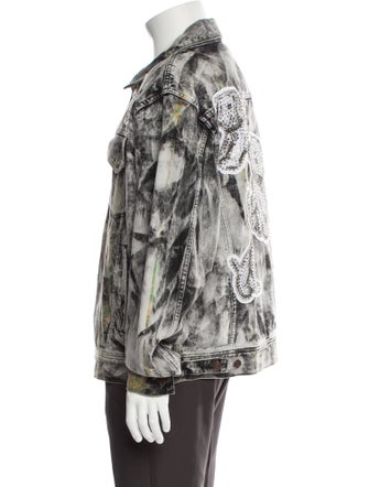 Celine Printed Trucker Jacket