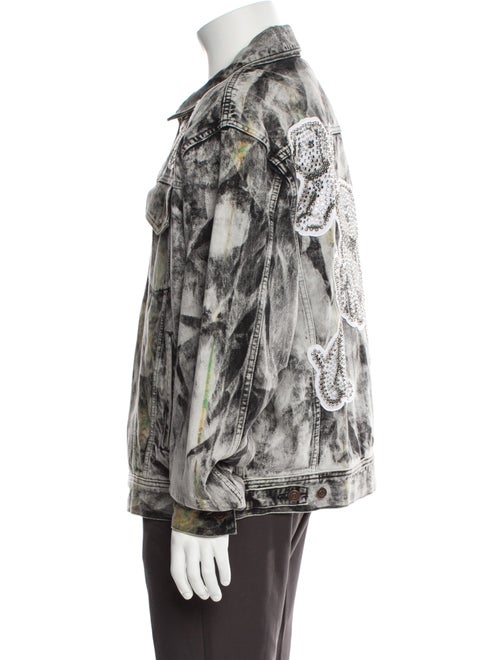 Celine Printed Trucker Jacket