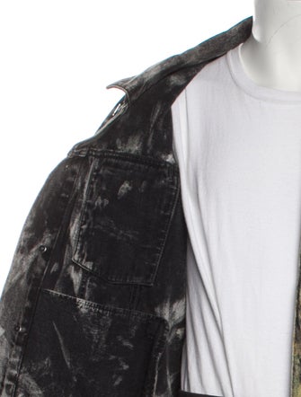 Celine Printed Trucker Jacket