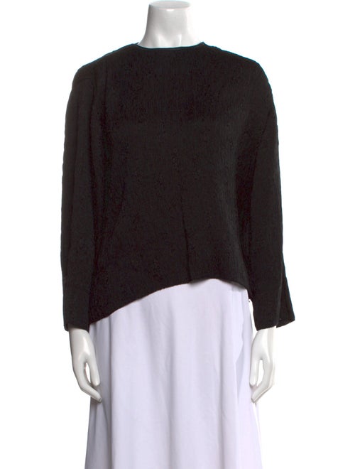 Celine Silk Crew Neck Sweatshirt