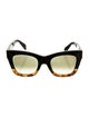 Celine Wayfarer Gradient Sunglasses