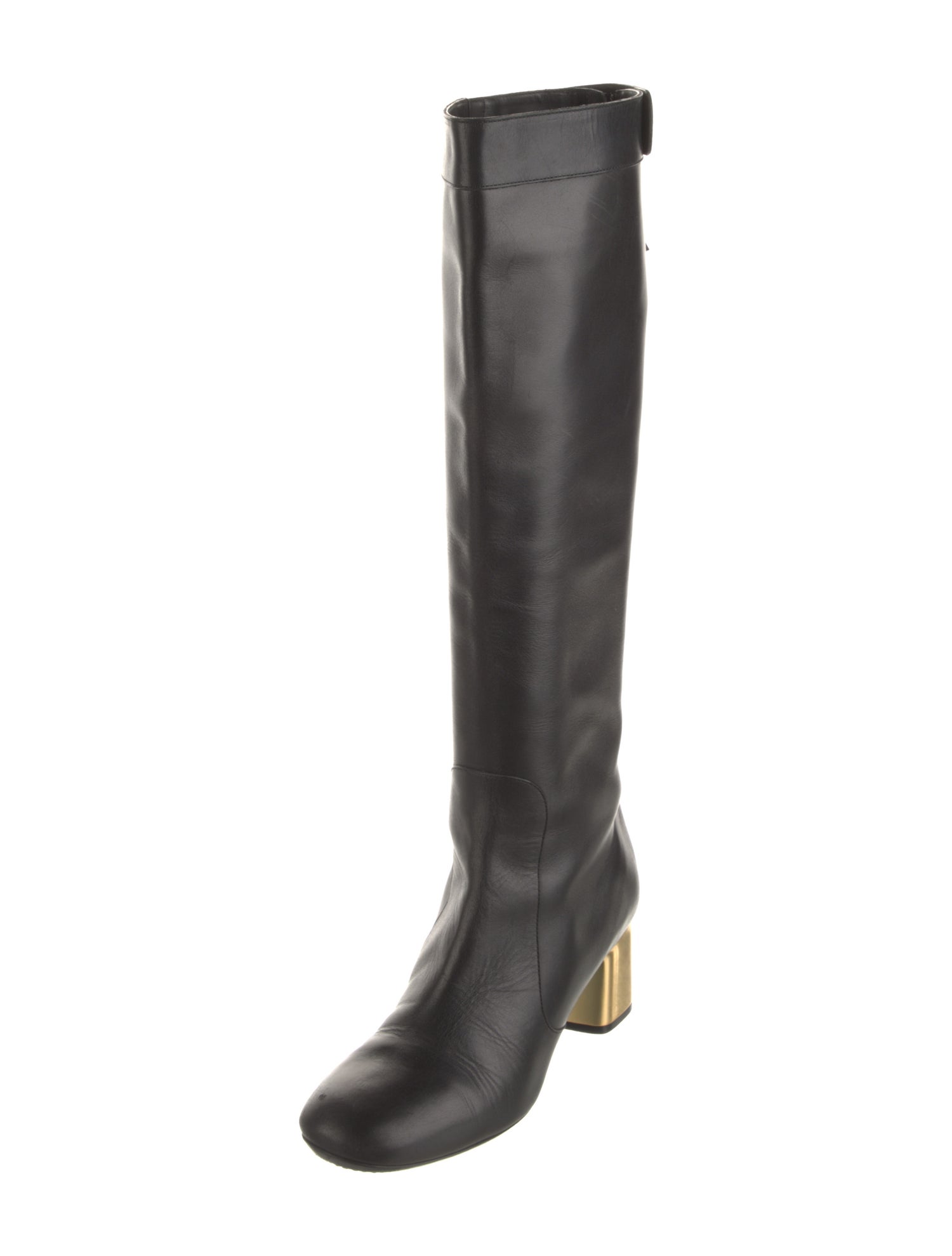 Celine Leather Riding Boots