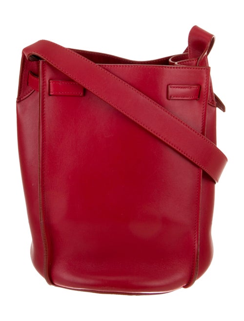 Celine Leather Big Bucket w/Strap Nano