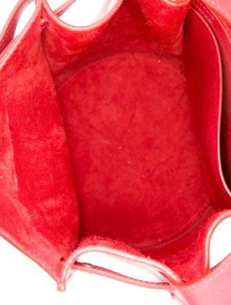 Celine Leather Big Bucket w/Strap Nano