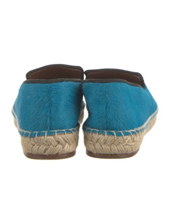 Celine Ponyhair Espadrilles