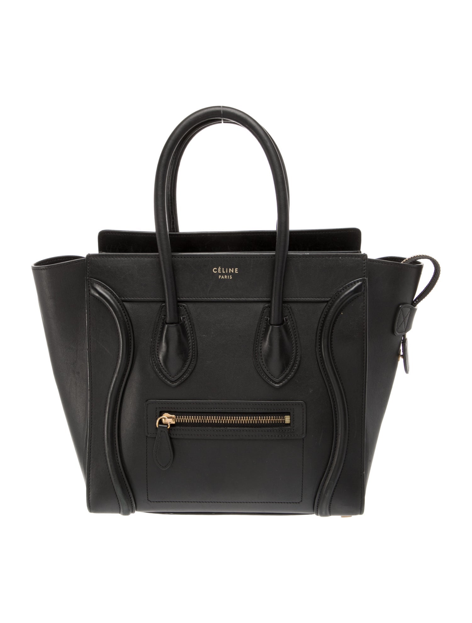 Celine Leather Luggage Mini