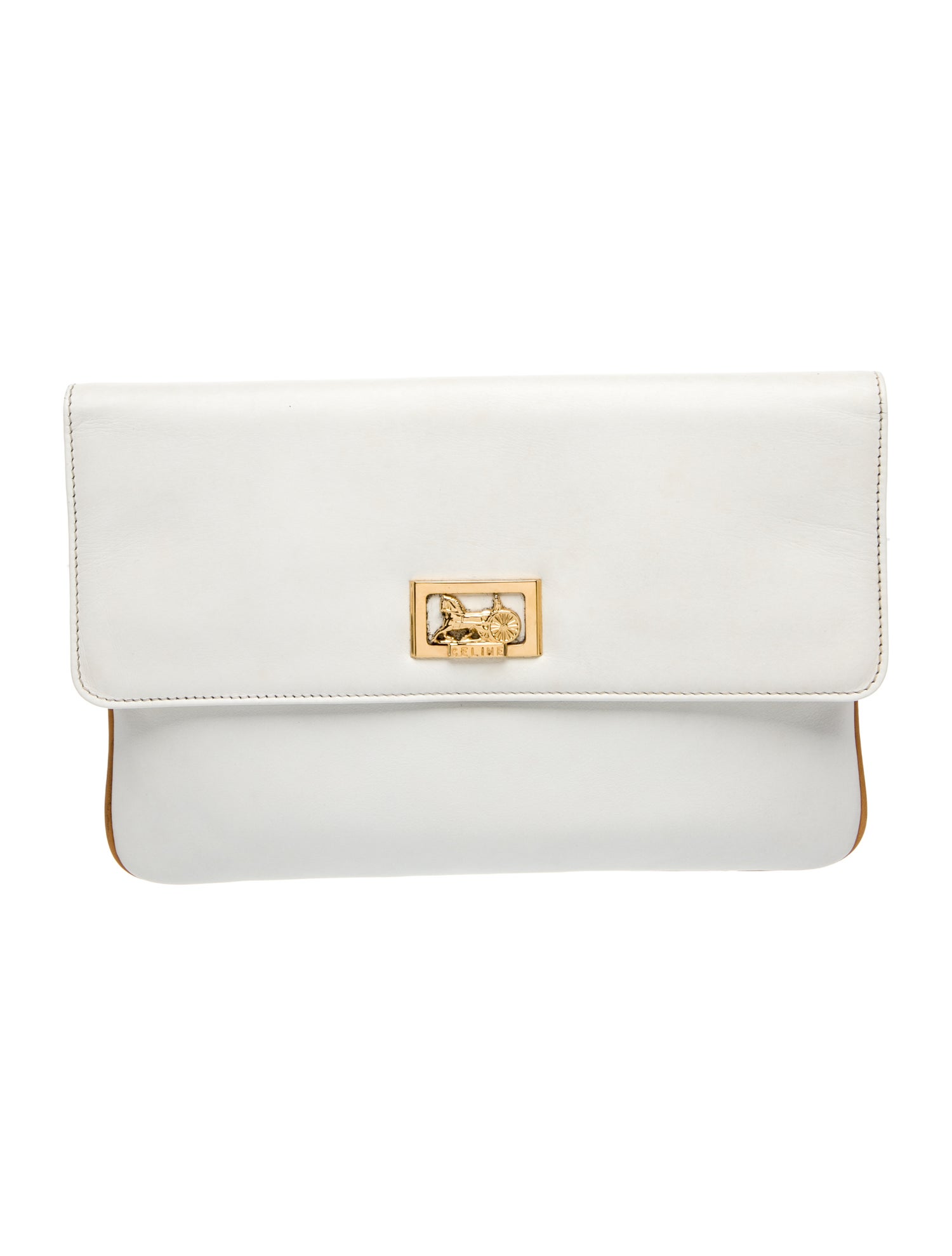 Celine Leather Clutch Vintage