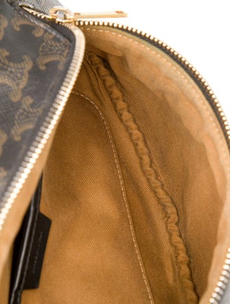 Celine Triomphe Triomphe Coated Canvas Belt Bag