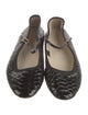 Celine Patent Leather Animal Print Mary Jane Flats