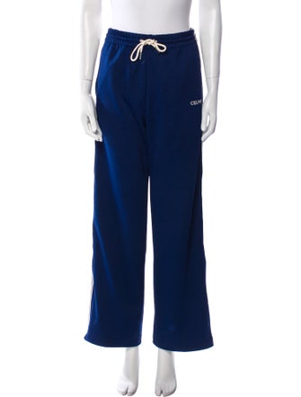 Celine 2021 Double-Faced Jersey Sweatpants