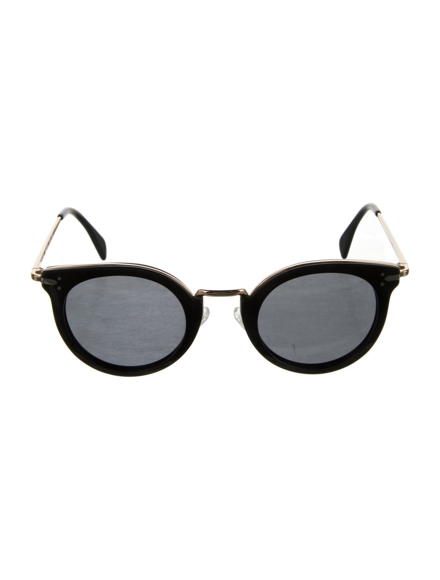 Celine Round Mirrored Sunglasses