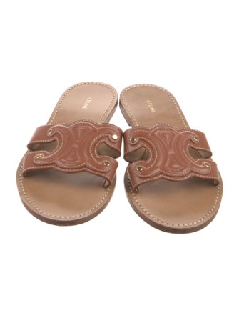 Celine Leather Slides