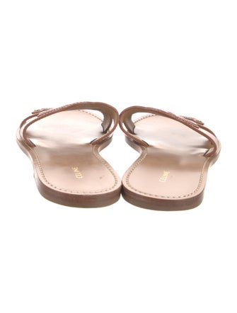 Celine Leather Slides