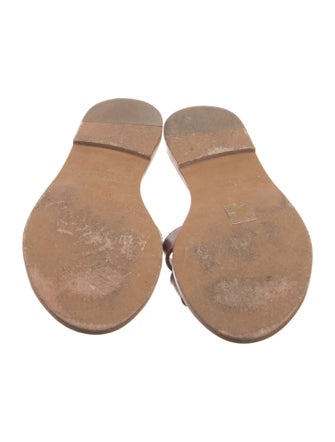 Celine Leather Slides