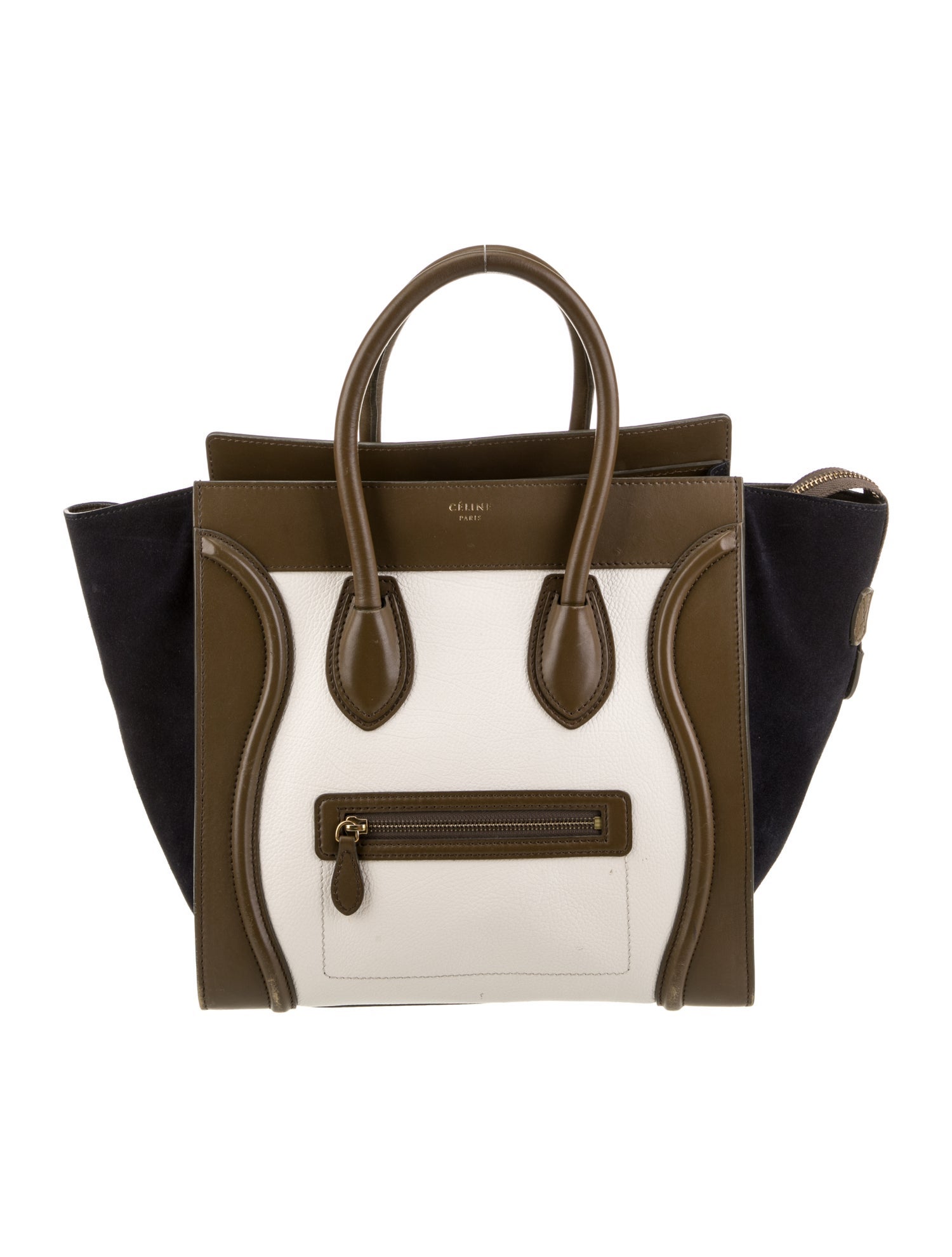 Celine Leather Luggage Mini