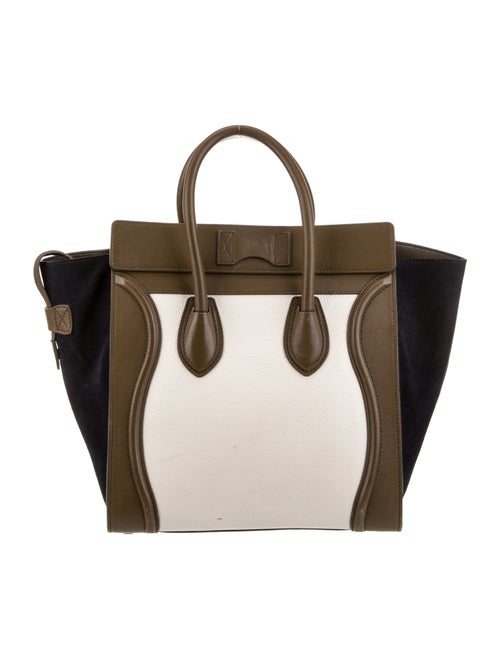 Celine Leather Luggage Mini