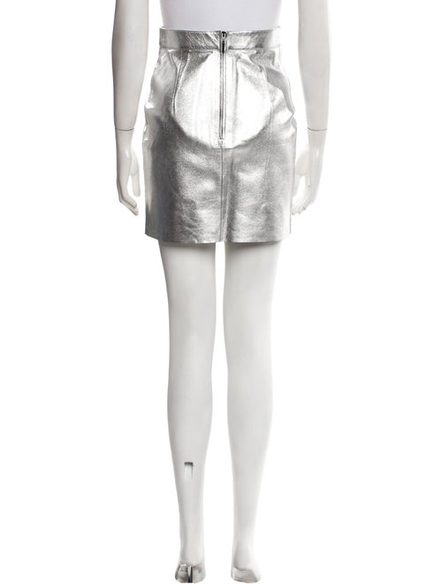 Celine Leather Mini Skirt