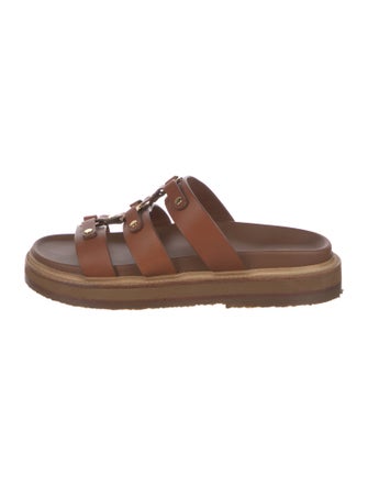 Celine Leather Slides